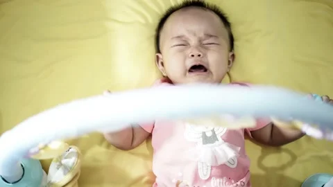 Baby in crying Stock Footage 146263544