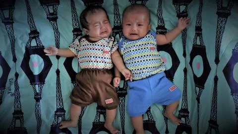 Baby Crying Stock Photos