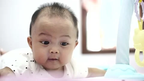 Baby Cute Stock-Footage 146195585