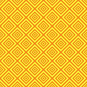 Baby different vector seamless pattern. Orange and yellow colors Stock Illustration