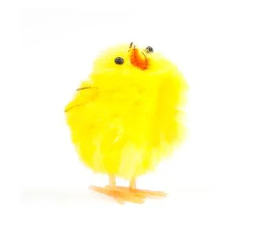 Baby easter chicken Stock Photos