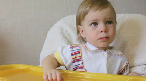 Baby eating Stock Footage 36939147