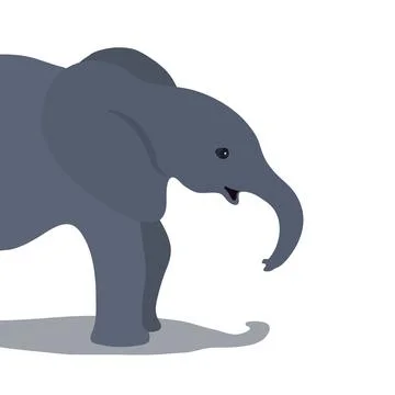 Baby elephant Illustrazione stock