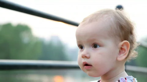 Baby face Stock Footage 380036
