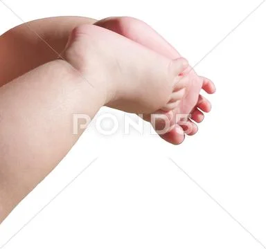 Baby feet Stock Photos