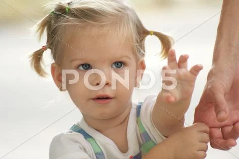 Baby Girl Stock Photos