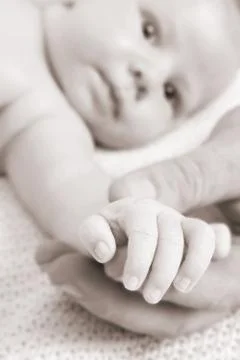Baby Hand Stock Photos