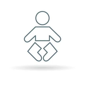 Baby icon Stock Illustration