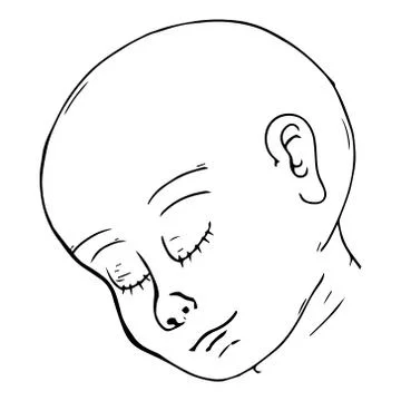 Baby icon. Stock Illustration