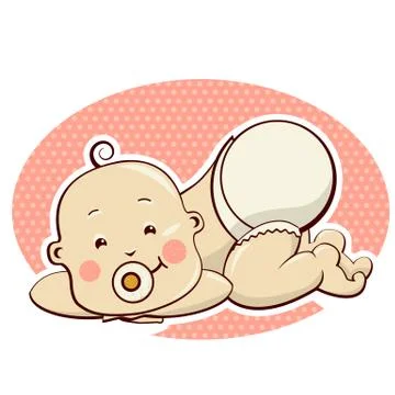 Baby Stock Illustration