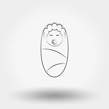 Baby Stock Illustration