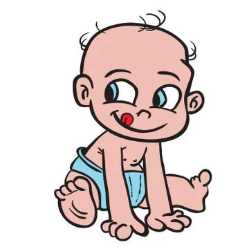 Baby Illustrazione stock