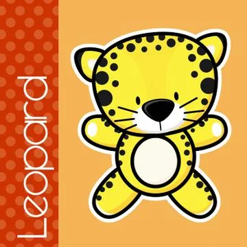Baby leopard イラスト素材