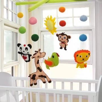 Baby mobile Stock Photos
