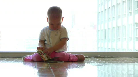 The baby model 11 Stock Footage 291660
