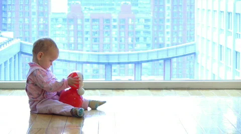 The baby model 13 Stock Footage 292496