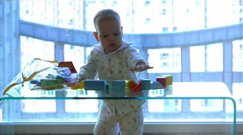 The baby model 15 Stock Footage 292906