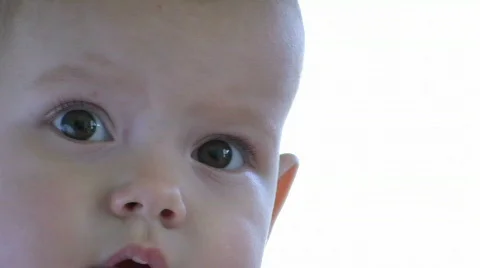 The baby model 18 Stock Footage 298196