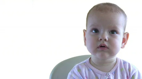 The baby model 19 Stock Footage 299426
