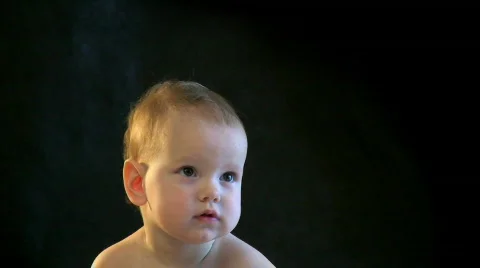 The baby model 29 Stock Footage 343274