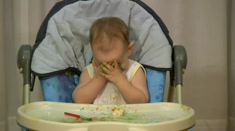 The baby model 31 Stock Footage 346007