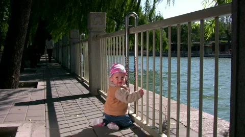 The baby model 9 Stock Footage 286712