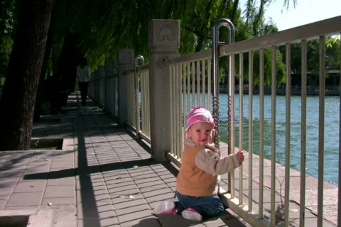 The baby model 9 Stock Footage 302219