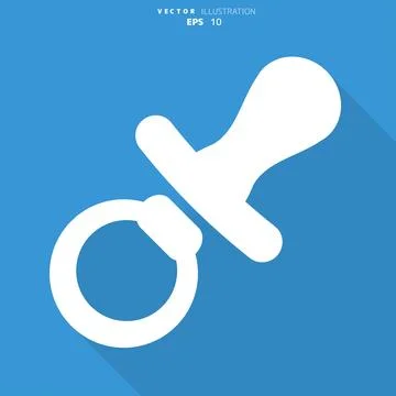 Baby pacifier icon Stock-Illustration
