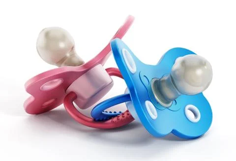 Baby pacifier Stock Illustration