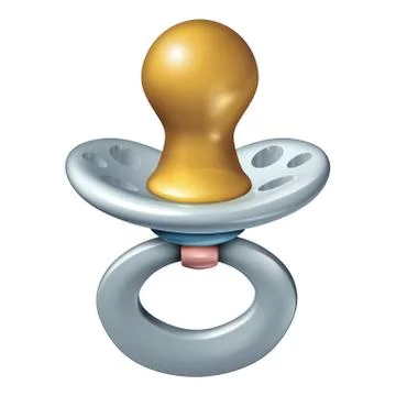 Baby Pacifier Stock Illustration