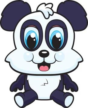 Baby Panda Stock Illustration