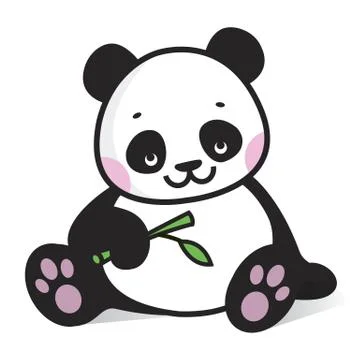 Baby panda Stock Illustration