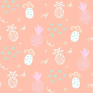 Baby pattern design. Nursery kid background Stock Illustration