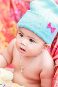 Baby playing Stock Photos