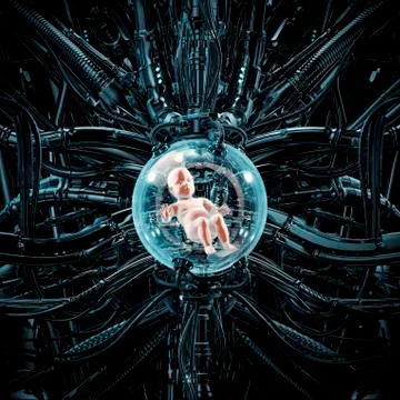 The baby pod Stock-Illustration