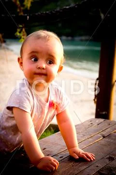 Baby portrait Stock Photos