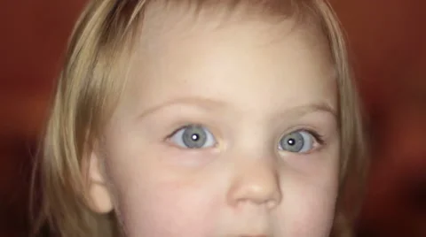 Baby Posing Into Camera Stock-Footage 47246891