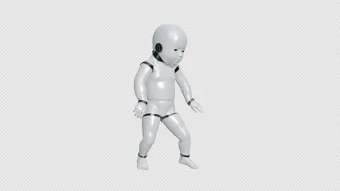 Baby Robot Dance 스톡 동영상 274388703