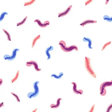 Baby seamless pattern with magic creatures and dragons. Creative vector child イラスト素材