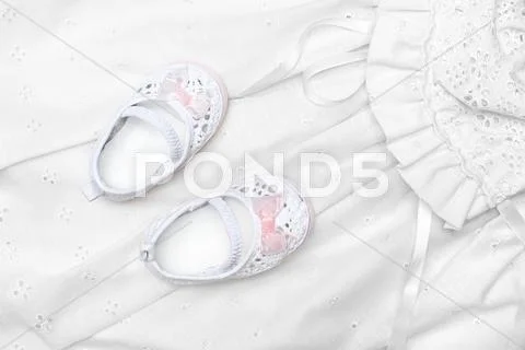 Baby shoes Stock Photos