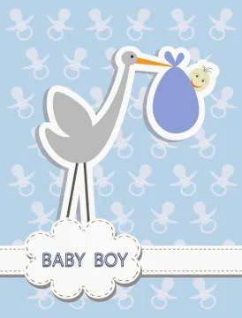 Baby shower Stock Illustration