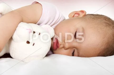 Baby sleep Stock Photos