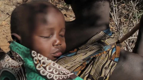 Baby sleeping Stock Footage 60560809