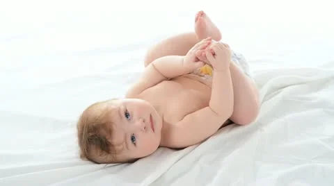 Baby small child playing Stock-Footage 22338878
