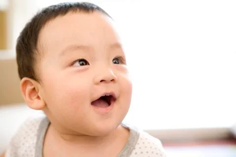 Baby Smiling Stock Photos