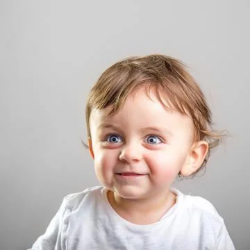 Baby smiling Stock Photos