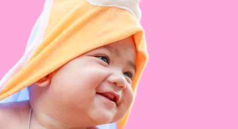 Baby smiling Stock Photos