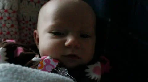 Baby Sneeze Video stock 10683320