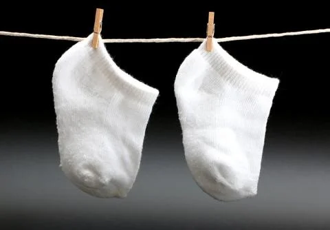 Baby Socks Stock-Fotos
