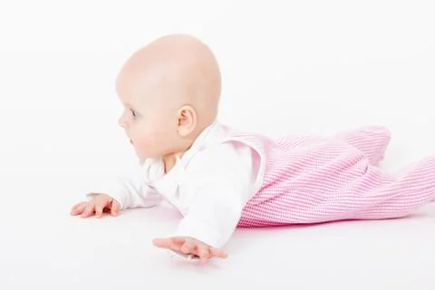 Baby. studio Stock Photos